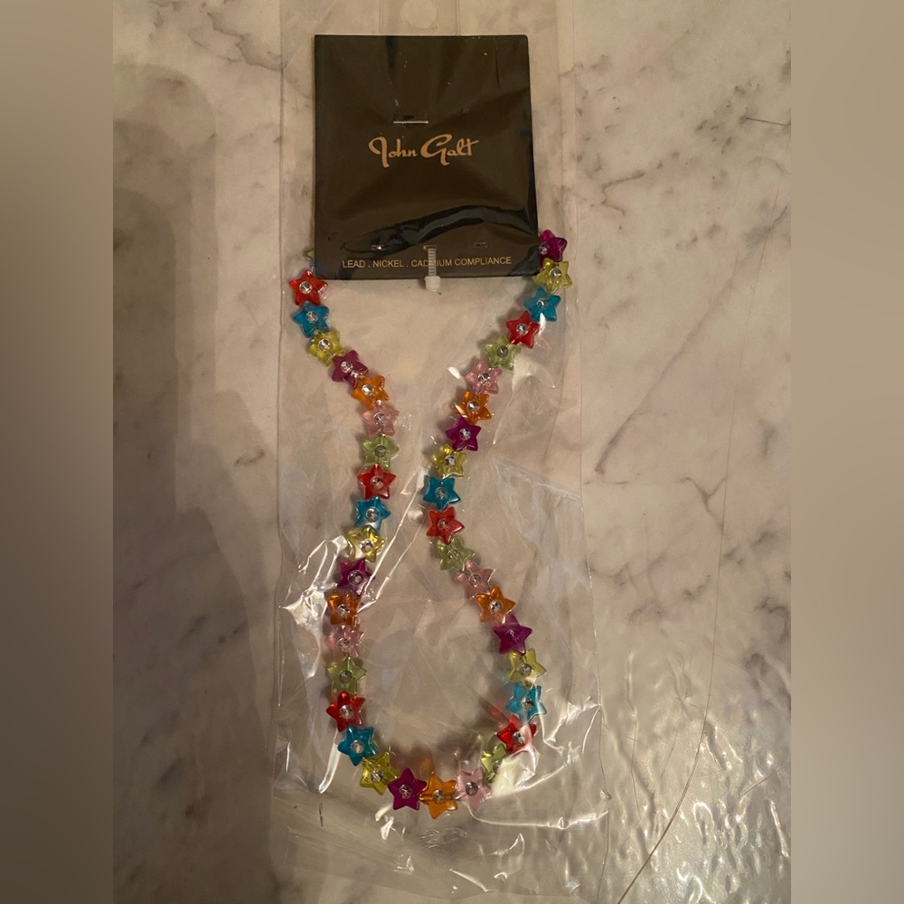 Brandy Melville Multicolor Star Bead Necklace (2 for $25, 3 for $30) - Picture 7 of 13